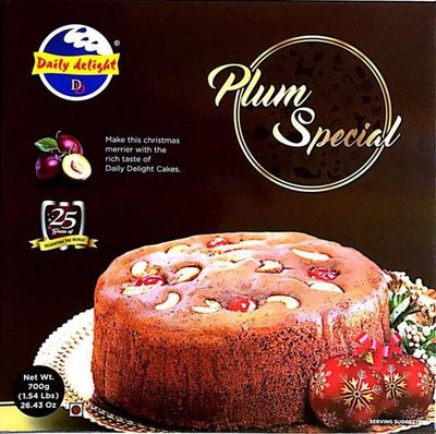 Daily Delight Plum Special Cake 700 gm
