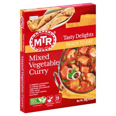 MTR Mixed Vegetable Curry, Ready to Eat 300 g (10.58 oz)