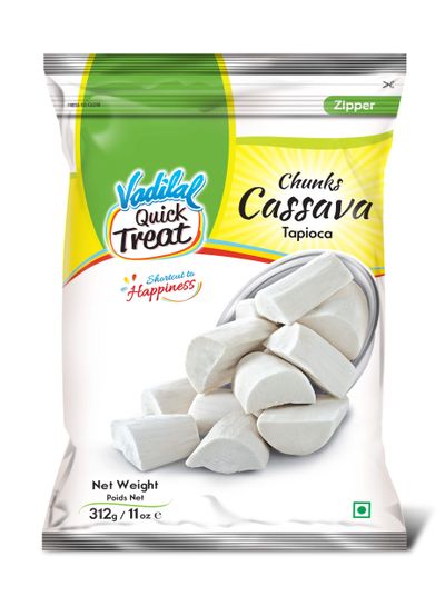 Vadilal Cassava Chunks - 312gm