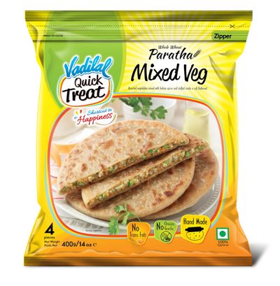 Vadilal Mix Veg Paratha - 400gm