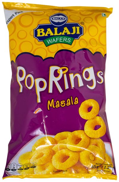 Balaji Masala Pop Rings 70gm