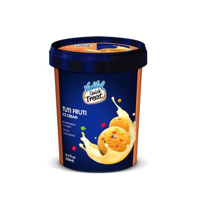 Vadilal Tuti Fruti Ice Cream - 500ml