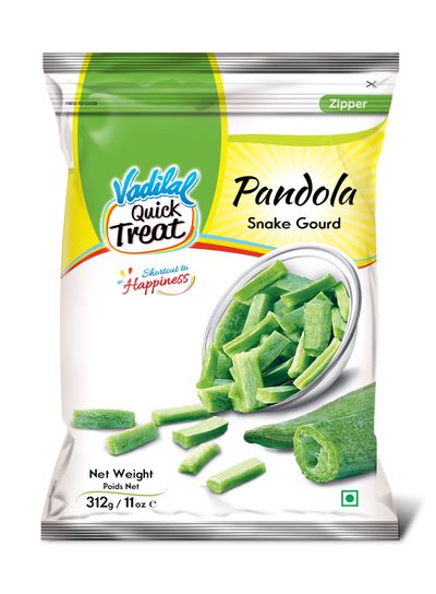 Vadilal Quick Treat Frozen Snake Gourd Pandola - 312gm