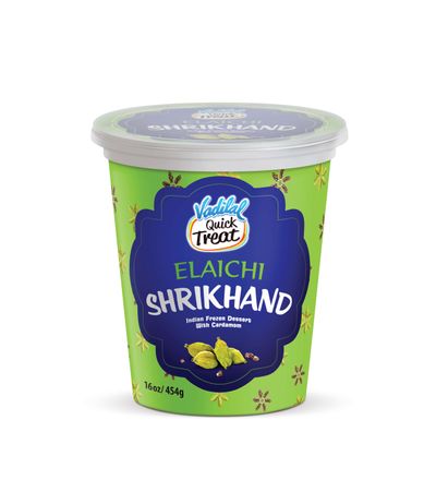 Vadilal Elaichi (Cardamom) Shrikhand - 454gm