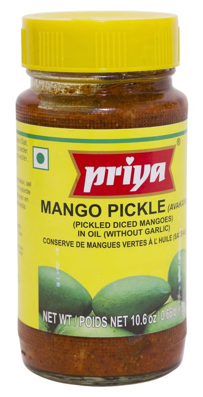 Priya Mango Avakaya Thokku Pickle Without Garlic - 300gm