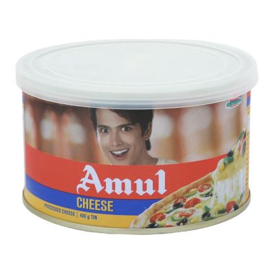 Amul Cheese Tins - 400gm (18)