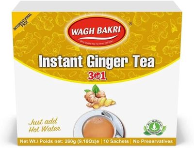 Wagh Bakri Instant Ginger Tea Bag 260gm