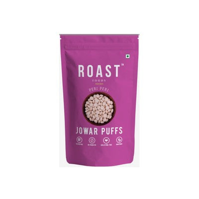 Roast Health Foods Peri Peri Indian Spices Jowar Puffs - 70gm