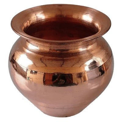 Copper Puja Kalash - 4.75"