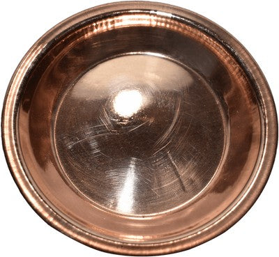 Copper Pooja Plate - 5.25"