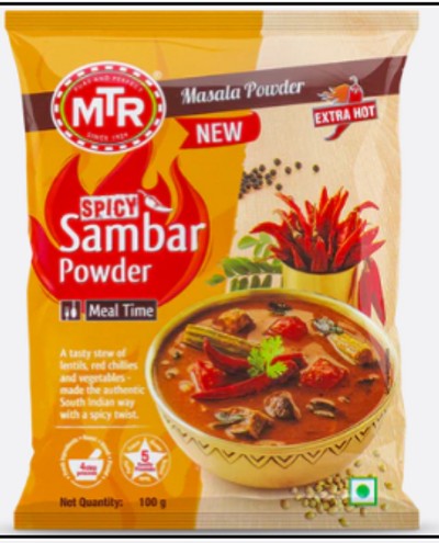 MTR Spicy Sambar Powder-100gm