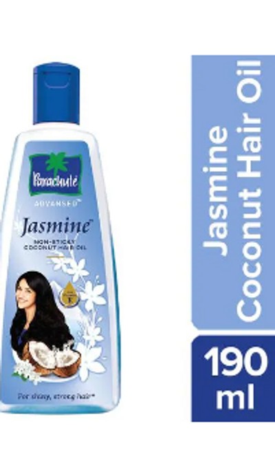 Parachute Jasmine Non - Sticky Coconut Hair Oil - 190ml