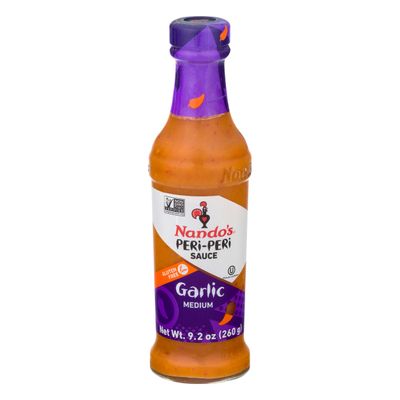 Nando's Peri-Peri Sauce, Garlic, Medium 9.2 oz (260 g)