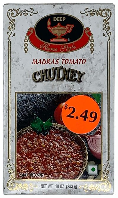 Deep Fro Madras Tomato Chutney - 10oz