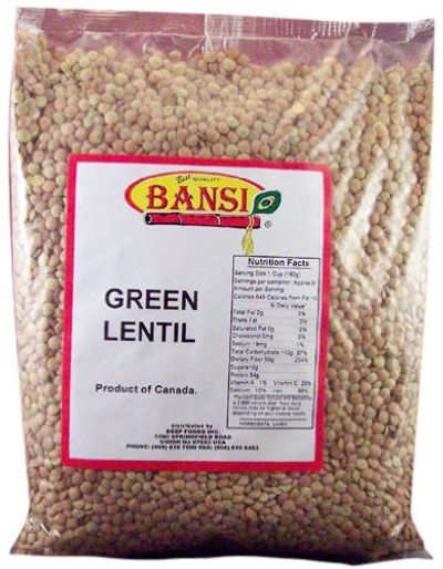 Bansi Green Lentils - 4lb
