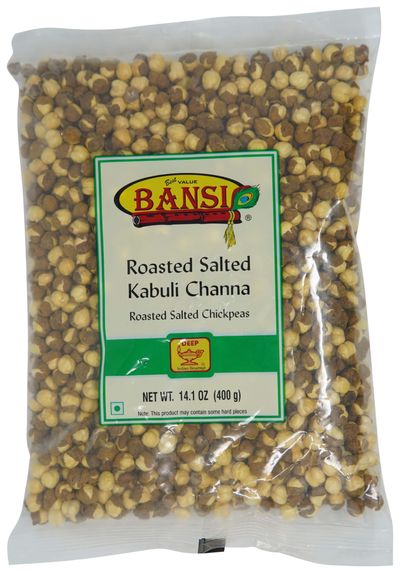 Bansi Roasted Salted Kabuli Chana - 14oz/400gm