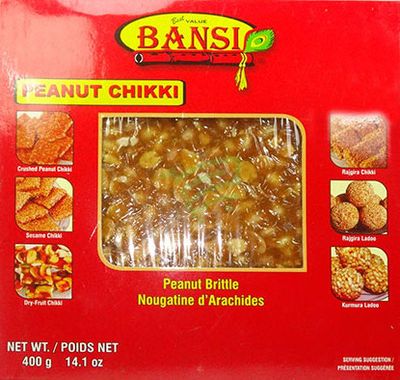 Bansi Peanut Chikki- 14oz/400g