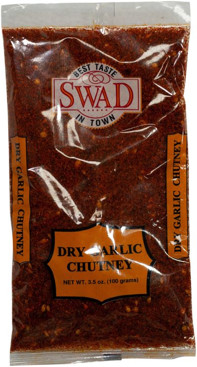Swad Dry Garlic Chutney - 3.5oz