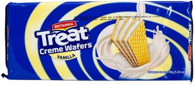 Britannia Nutro Vanilla Wafers - 150gm