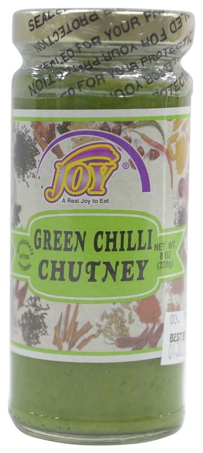 Joy Green Chilli Chutney - 8oz
