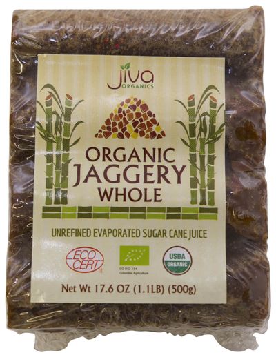 Jiva Org Jaggery Whole - 1lb
