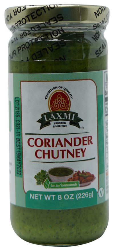 Laxmi Coriander Chutney - 9oz
