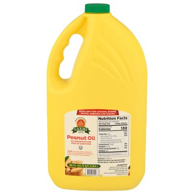 Laxmi Peanut Oil 96 fl oz (3 qt) 2.84 l
