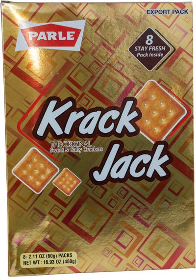 Parle Krackjack Biscuit - 480gm