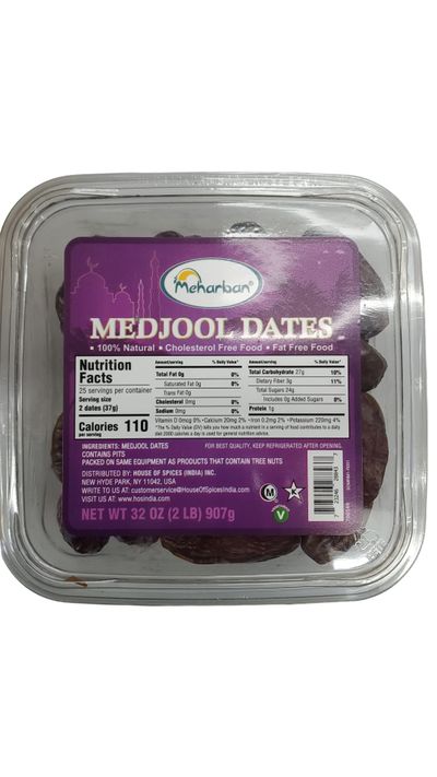 Meharban Medjool Dates - 2lb