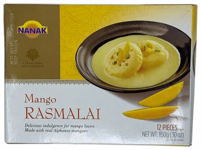 Nanak Mango Rasmalai - 850gm
