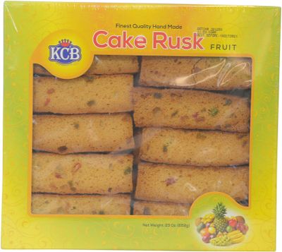 KCB Fruit Cake Rusk - 652gm
