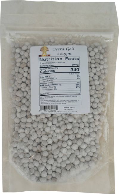 KLG Jeera Goli  200 g