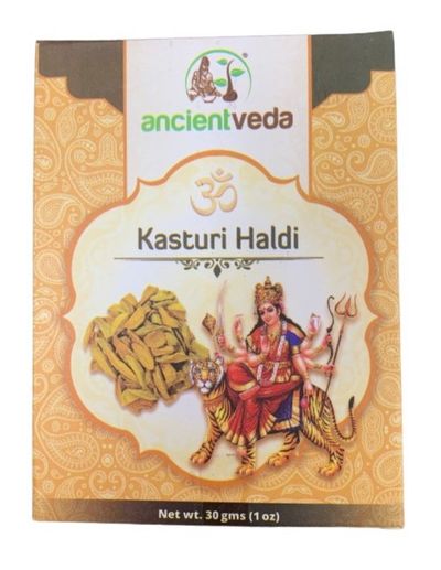 Ancient Veda Kasturi Haldi - 1oz