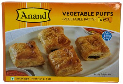 Anand Fro Vegetables Puffs - 1lb