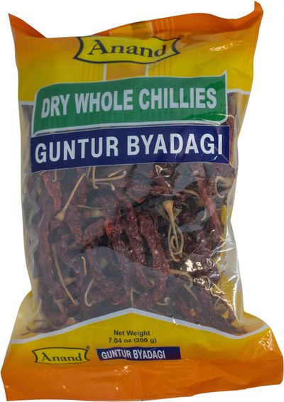 Anand Bedagi Dry Whole Chilli - 7oz