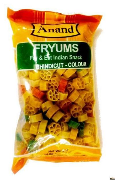 Anand Fryums Bindi Cut Color - 400gm