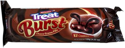 Britannia Treat Burst Choco Cream - 120gm