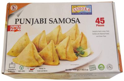 Ashoka Punjabi Samosa No Onion/Garlic - 45pc