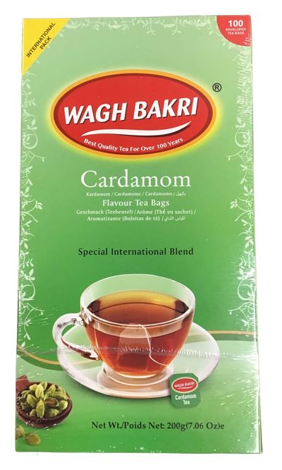Wagh Bakri Instant Cardamom Tea Bag 200gm