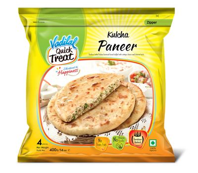 Vadilal Paneer Kulcha - 400gm