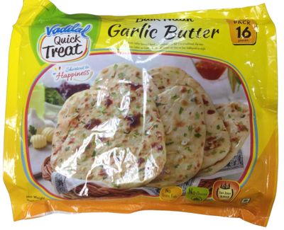Vadilal Garlic Butter Naan Bulk - 80gm *12 pcs
