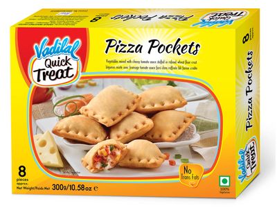 Vadilal Pizza Pockets - 300gm