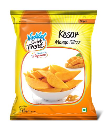 Vadilal Kesar Mango Slices - 312gm