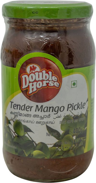 Double Horse Tender Mango Pickle - 400gm