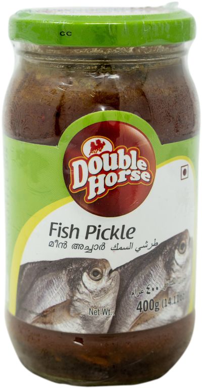 Double Horse Fish Pickle - 400gm