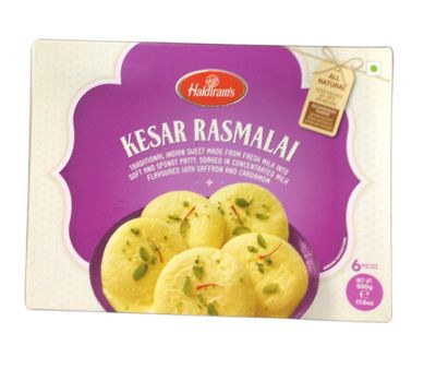 HR Kesar Rasmalai - 500gm