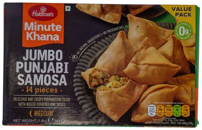 HR Jumbo Punjabi Samosa - 1.4 Kg