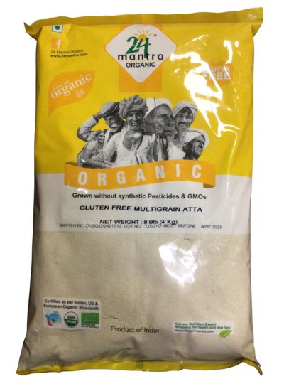 24M Org Gluten Free Multigrain Atta - 8.8LB