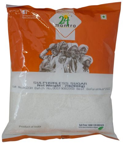 24 Mantra Organic Sulphur Less Sugar - 2LB