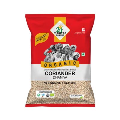 24M Org Coriander Seeds - 7oz